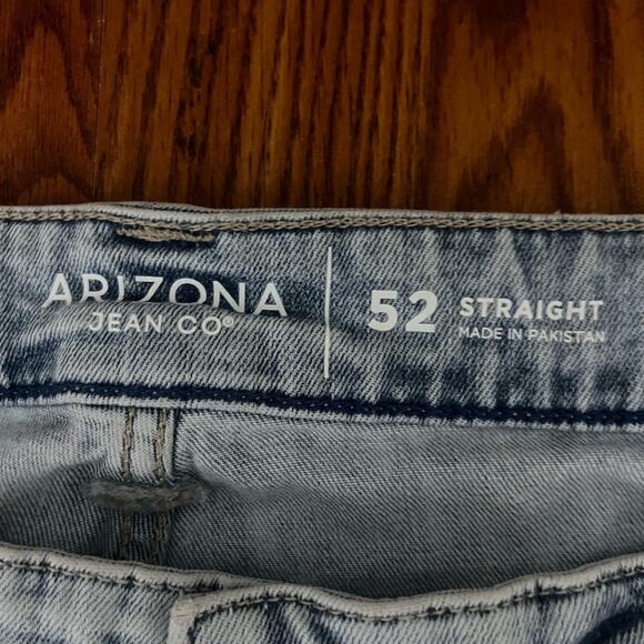NWT, Arizona, Advanced Flex 360 straight jeans, Mens 52x29 - Picture 3 of 4